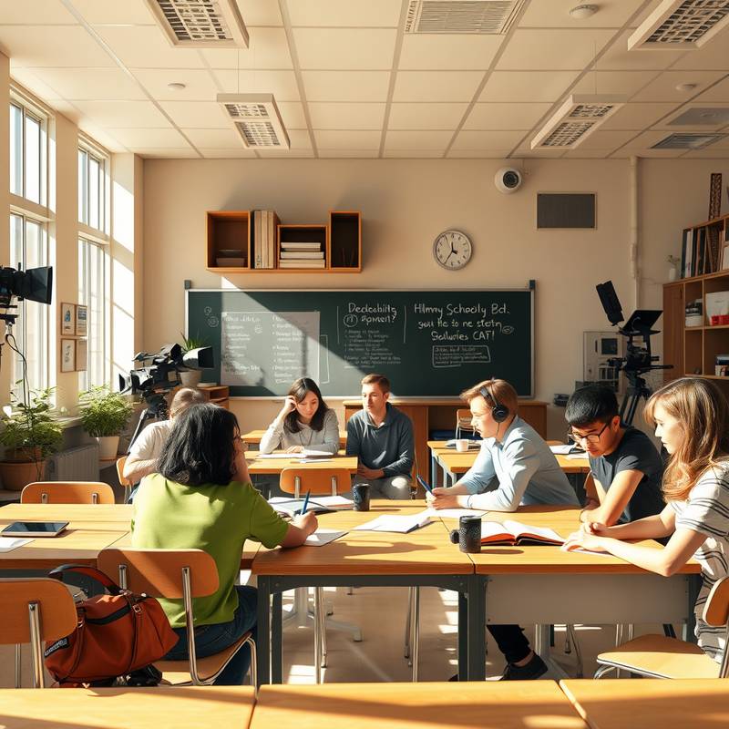 Drehbuchkurs in Aktion