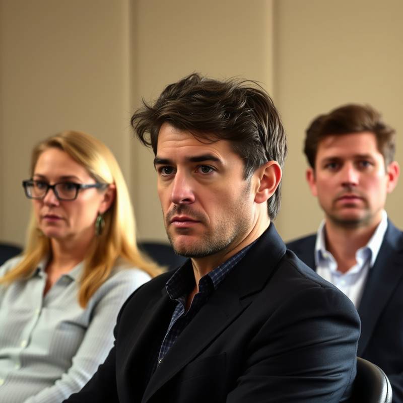 Jury beim Vorsprechen
